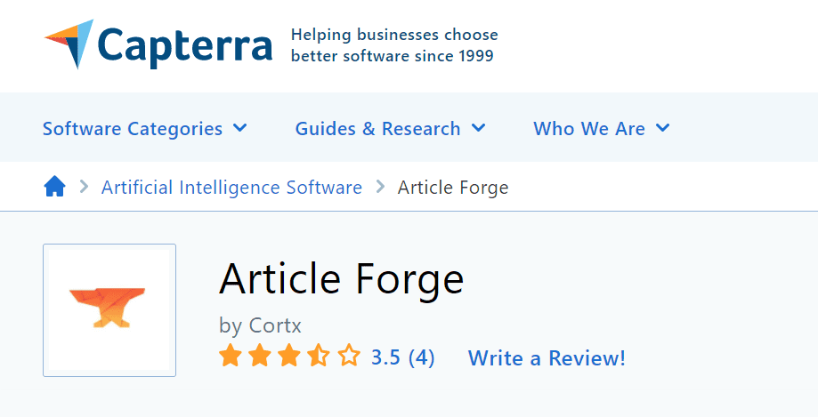 Articleforge+Review