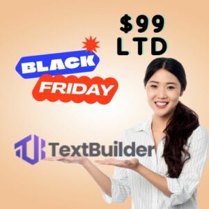 textbuilder Black Friday LTD 2022
